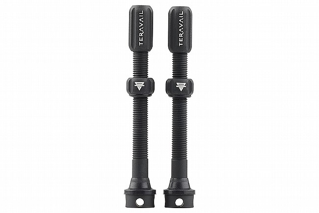 Teravail Alloy Tubeless Valves 60mm - Matte Black