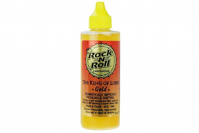 Rock-N-Roll Gold Lube Squeeze Bottle: 4oz  