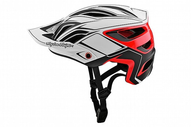 Troy Lee Designs A3 MIPS MTB Helmet Pin White/Red