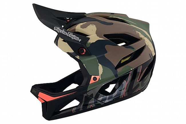 Troy Lee Designs Stage MIPS MTB Helmet Signature Camo Army Green