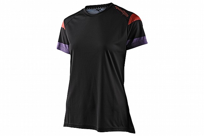 Troy Lee Designs Womens Lilium SS Jersey Rugby Black
