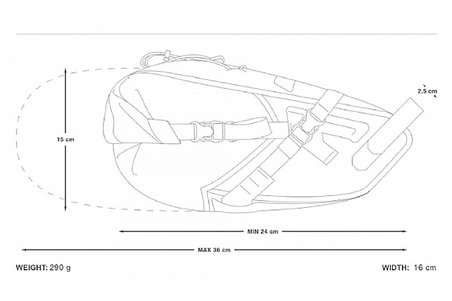 Apidura Backcountry Saddle Pack 6L