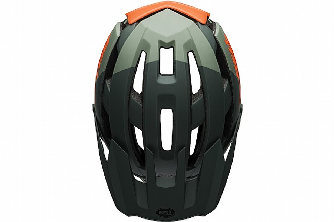 Bell Super Air MIPS MTB Helmet Matte/Gloss Green/Infrared