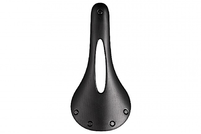 Brooks C13 Cambium Carved All Weather Saddle Black - 145mm
