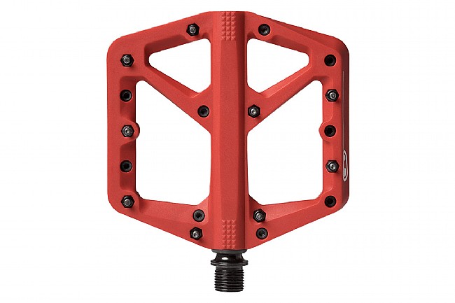 Crank Bros Stamp 1 Flat Pedals Red - Large
