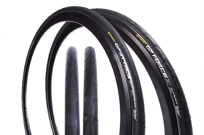 Continental Attack/Force III Clincher Tire Set Continental Attack/Force III Clincher Tire Set