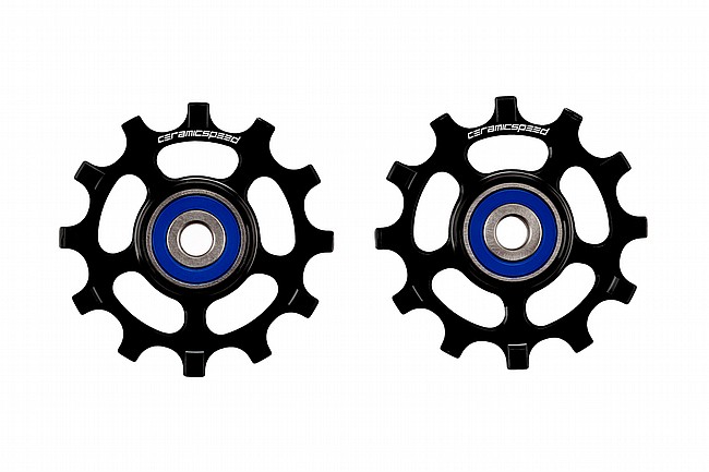 Ceramic Speed Shimano 11s NW Pulley Wheels Black - 12T Narrow Wide