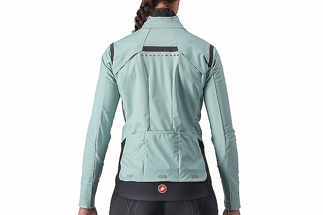 Castelli Womens Alpha RoS 2 Jacket (2022) Sterling Blue/Black Reflex-Sodalite