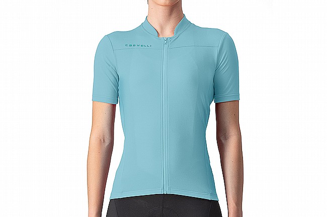 Castelli Womens Anima 3 Jersey Light Acqua/Aruba Blue