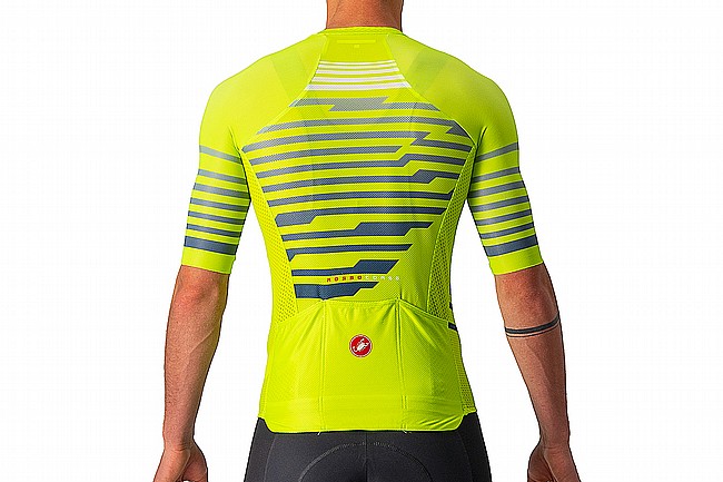 Castelli Mens Climbers 3.0 SL Jersey  Electric Lime/Blue