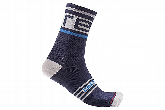 Castelli Mens Prologo 15 Sock Belgian Blue