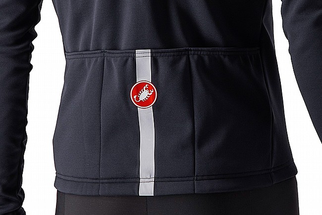 Castelli Mens Fondo 2 Jersey FZ Light Black/White Reflex
