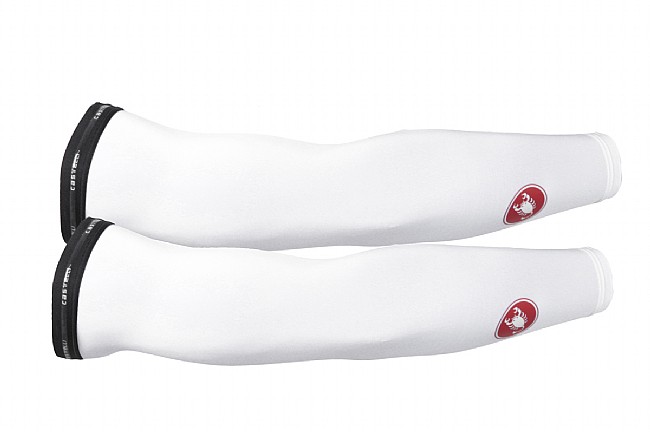Castelli UPF 50 + Lite Arm Sleeves White