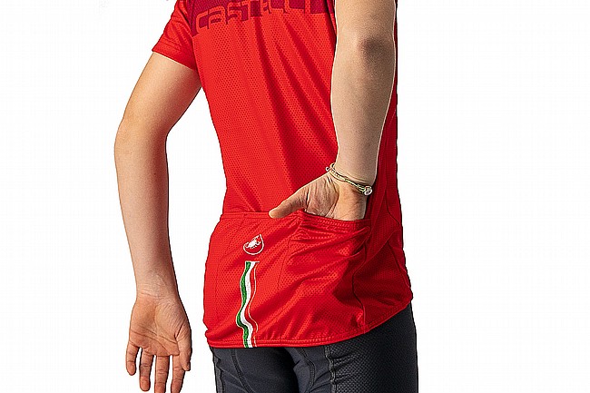 Castelli Youth Neo Prologo Jersey Red/Pro Red