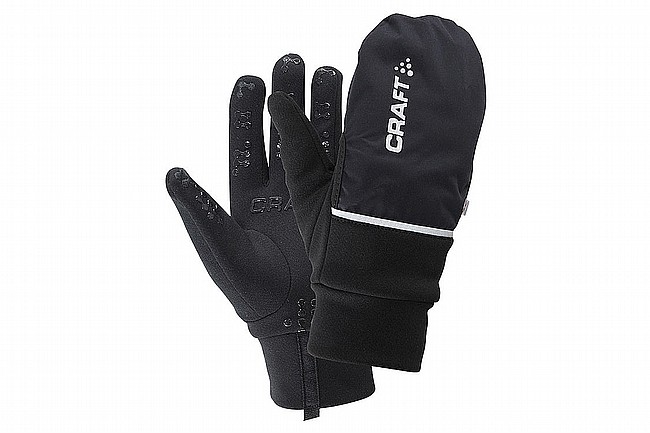 Craft Hybrid Weather Glove Black