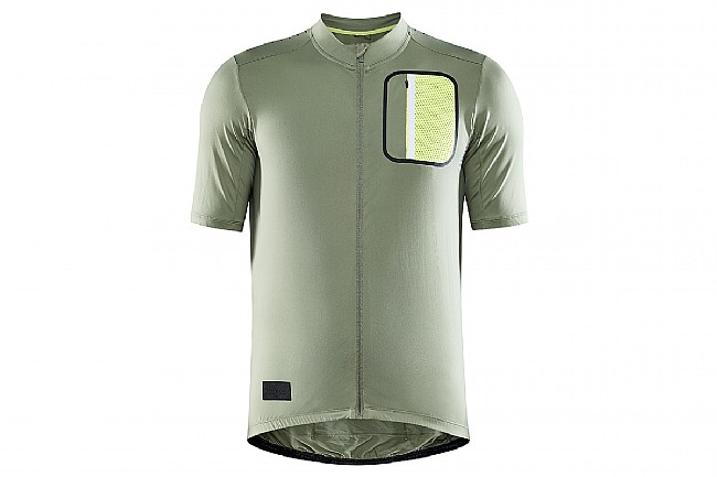 Craft Mens ADV Gravel SS Jersey Forest / Flumino