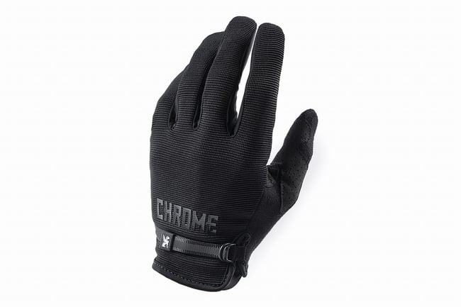 Chrome Cycling Gloves Black