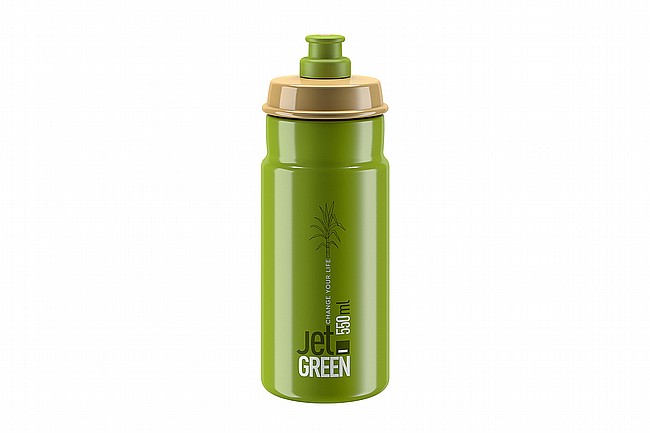 Elite Jet Green Water Bottle (550 ml) Olive 
