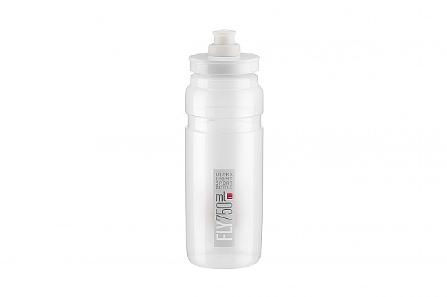 Elite Fly Bottle (750ml) Clear w/ Grey Logo