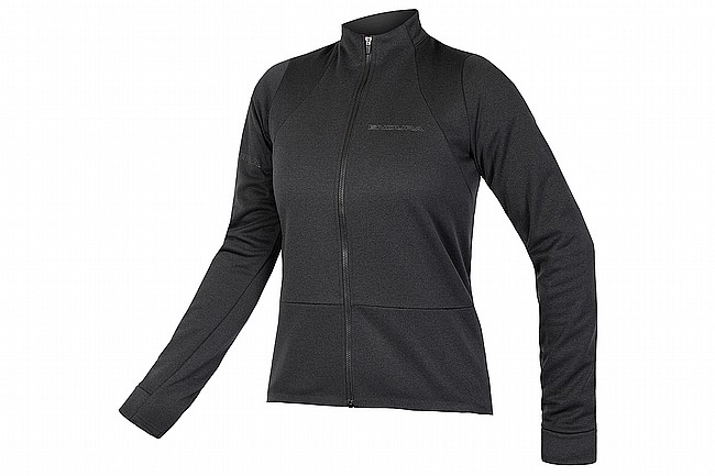 Endura Womens GV500 Long Sleeve Jersey Black