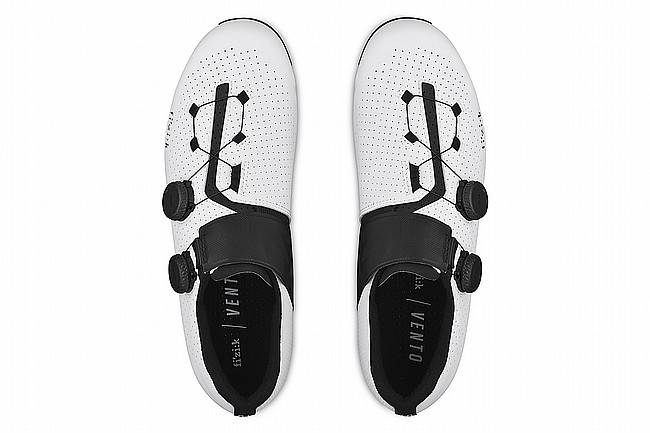 Fizik Mens Vento Infinito Carbon 2 Wide Road Shoe White/Black
