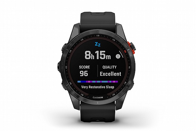 Garmin Fenix 7S Solar GPS Watch Sleep Monitoring