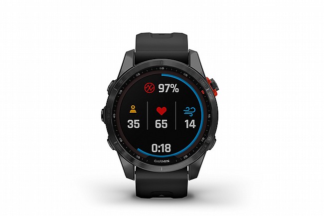 Garmin Fenix 7S Solar GPS Watch Stress / Heart-rate / Breath Status