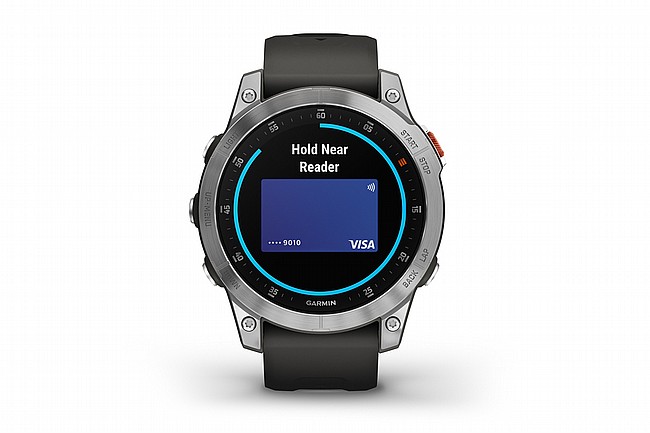 Garmin EPIX Steel GPS Watch Contactless Payment