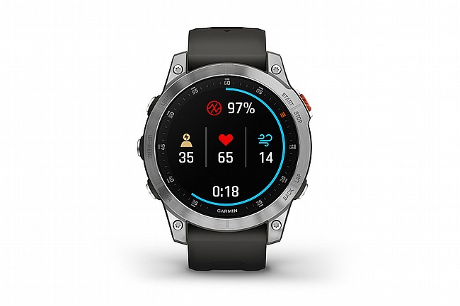 Garmin EPIX Steel GPS Watch Stress / Heart-rate / Breath Status