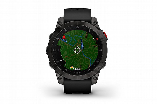 Garmin EPIX Sapphire Titanium GPS Watch GPS Location