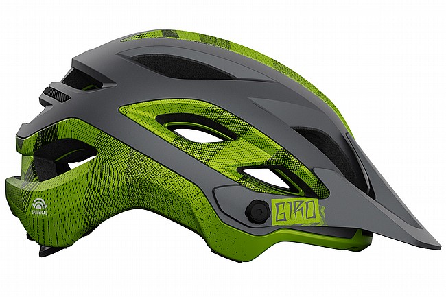Giro Merit Spherical MIPS MTB Helmet Matte Metallic Black / Ano Lime