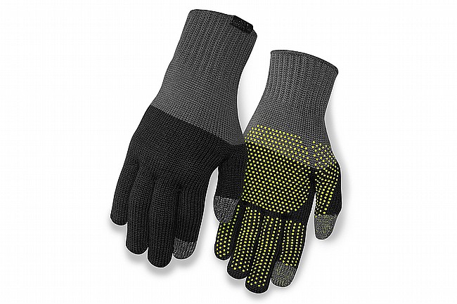 Giro Merino Wool Glove Grey/Black
