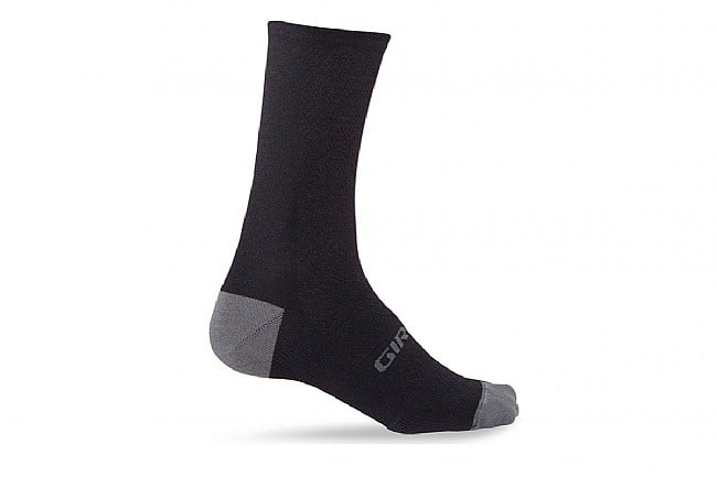 Giro HRC Merino Wool Sock Black Charcoal