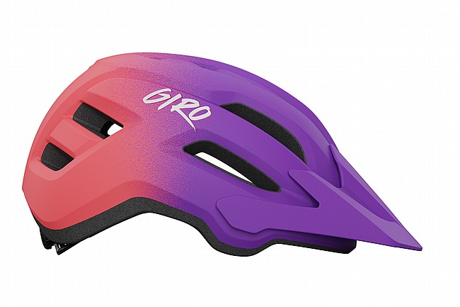 Giro Fixture MIPS II Youth MTB Helmet Universal - Matte Purple / Tiger Lily Fade