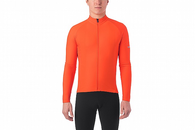 Giro Mens Chrono Thermal LS Jersey Vermillion 