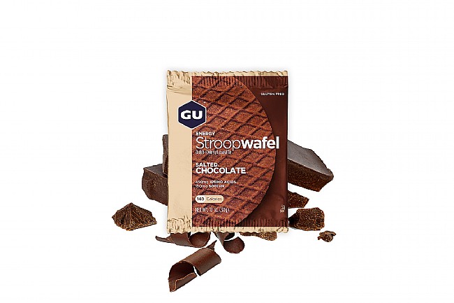 GU Energy Stroopwafel (Box of 16) Salted Chocolate (GF)