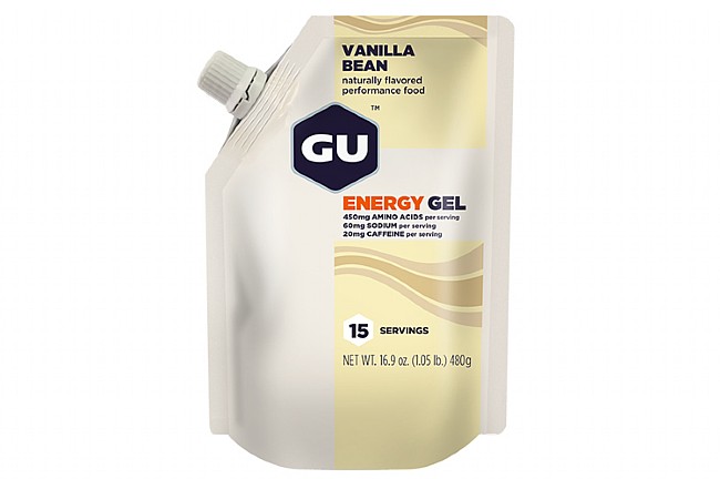 GU Energy Gel (15 Servings) Vanilla Bean