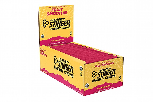 Honey Stinger Organic Energy Chews (Box of 12) Fruit Smoothie
