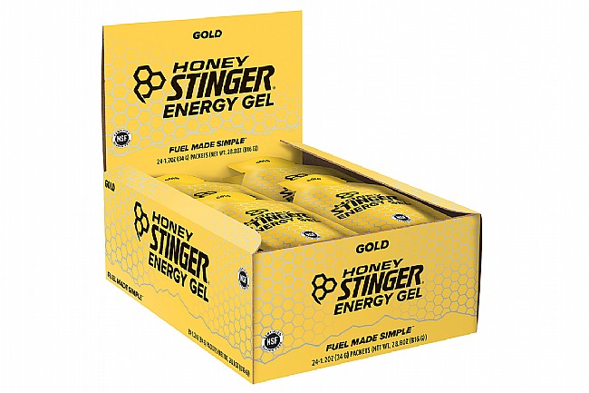 Honey Stinger Classic Energy Gels (Box of 24) Gold