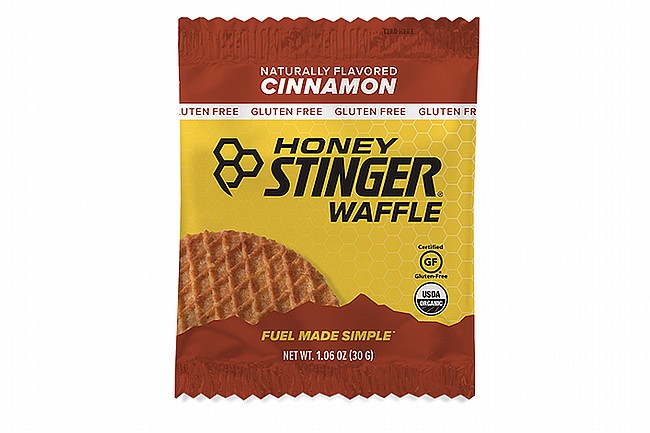 Honey Stinger Gluten Free Organic Waffles (12 Count) Cinnamon