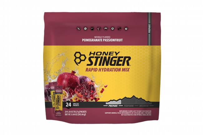 Honey Stinger Rapid Hydration (24 Servings)  Prepare - Pomegranate Passionfruit  