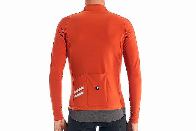 Giordana Mens G-Shield Thermal Long Sleeve Jersey Sienna Orange