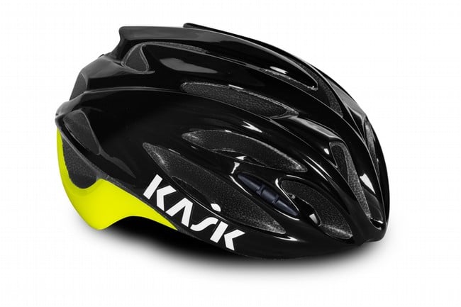 Kask Rapido Helmet Black/Yellow Fluo