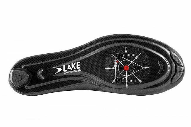 Lake CX218-X Wide Road Shoe Black/Grey