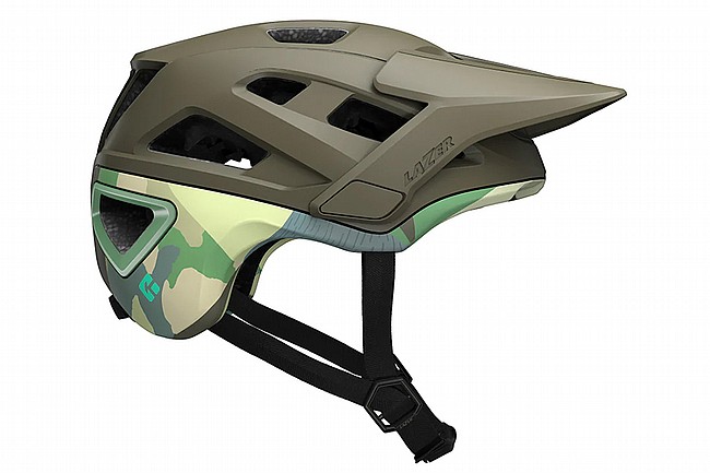 Lazer Jackal Kineticore MTB Helmet 2022  Matte Dark Green Camo