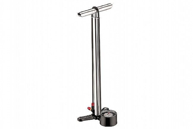 Lezyne CNC Floor Drive Pump With ABS1 Pro Silver