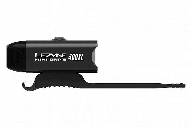 Lezyne Mini Drive 400 XL Front Light Black / Hi Gloss
