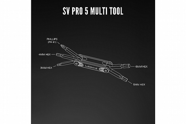 Lezyne SV Pro Multi-Tool  5 - Silver