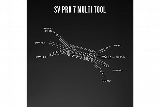 Lezyne SV Pro Multi-Tool  7 - SIlver