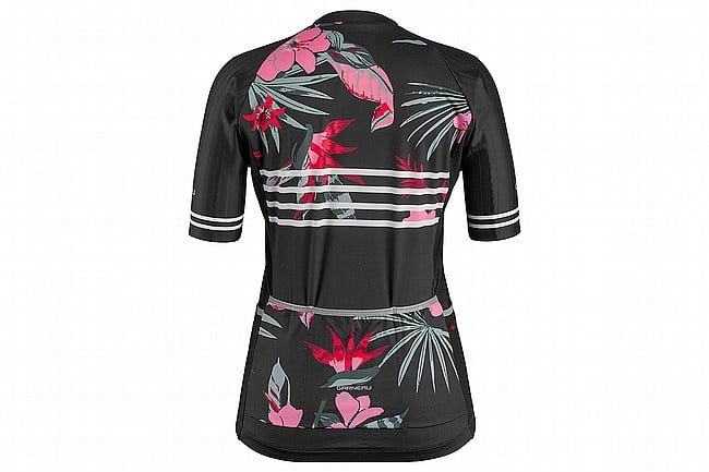 Louis Garneau Womens District 2 Jersey Black Flower